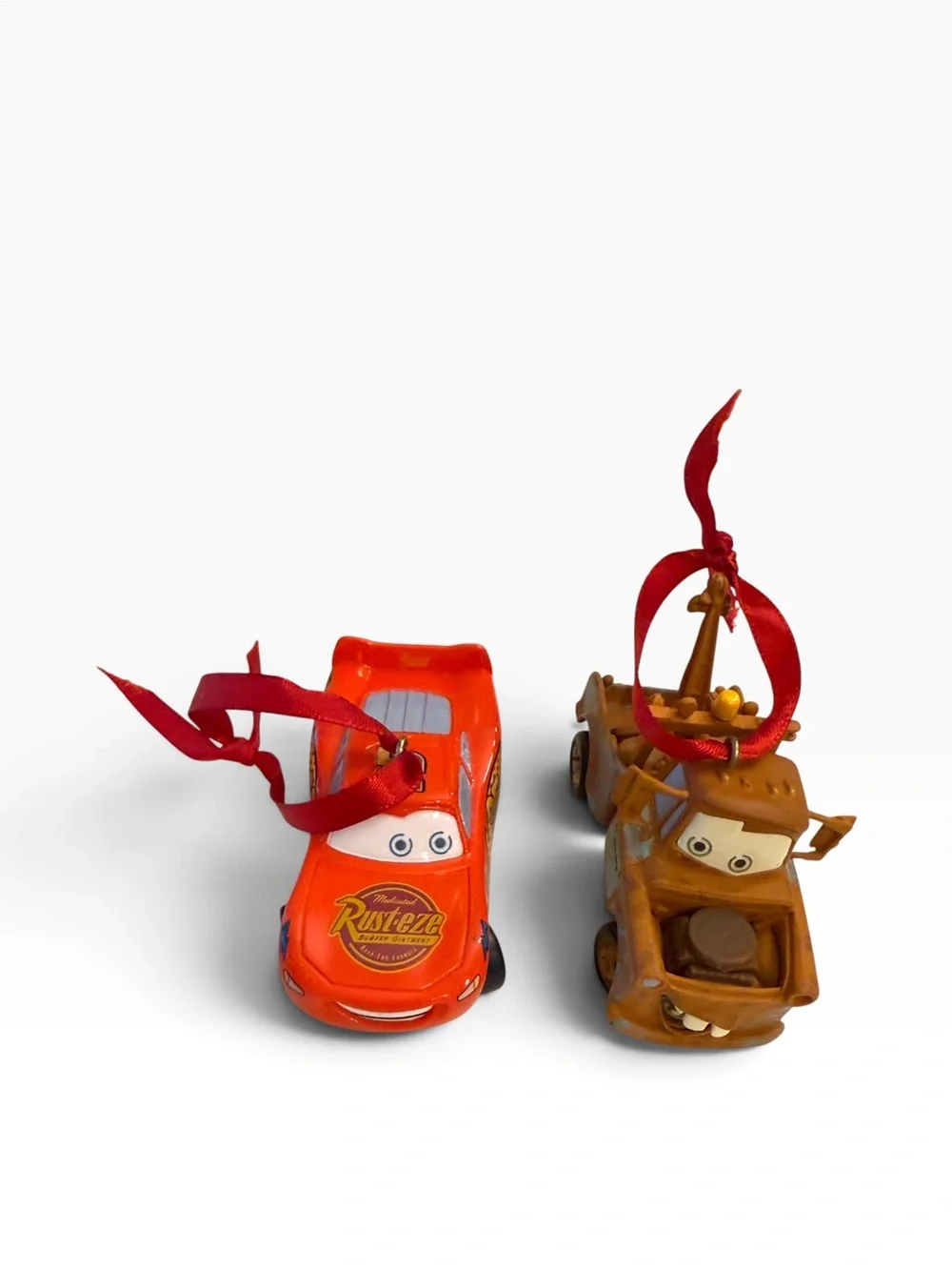 Hallmark Keepsake 2006 LIGHTNING MCQUEEN & MATER DISNEY CARS Christmas Ornament